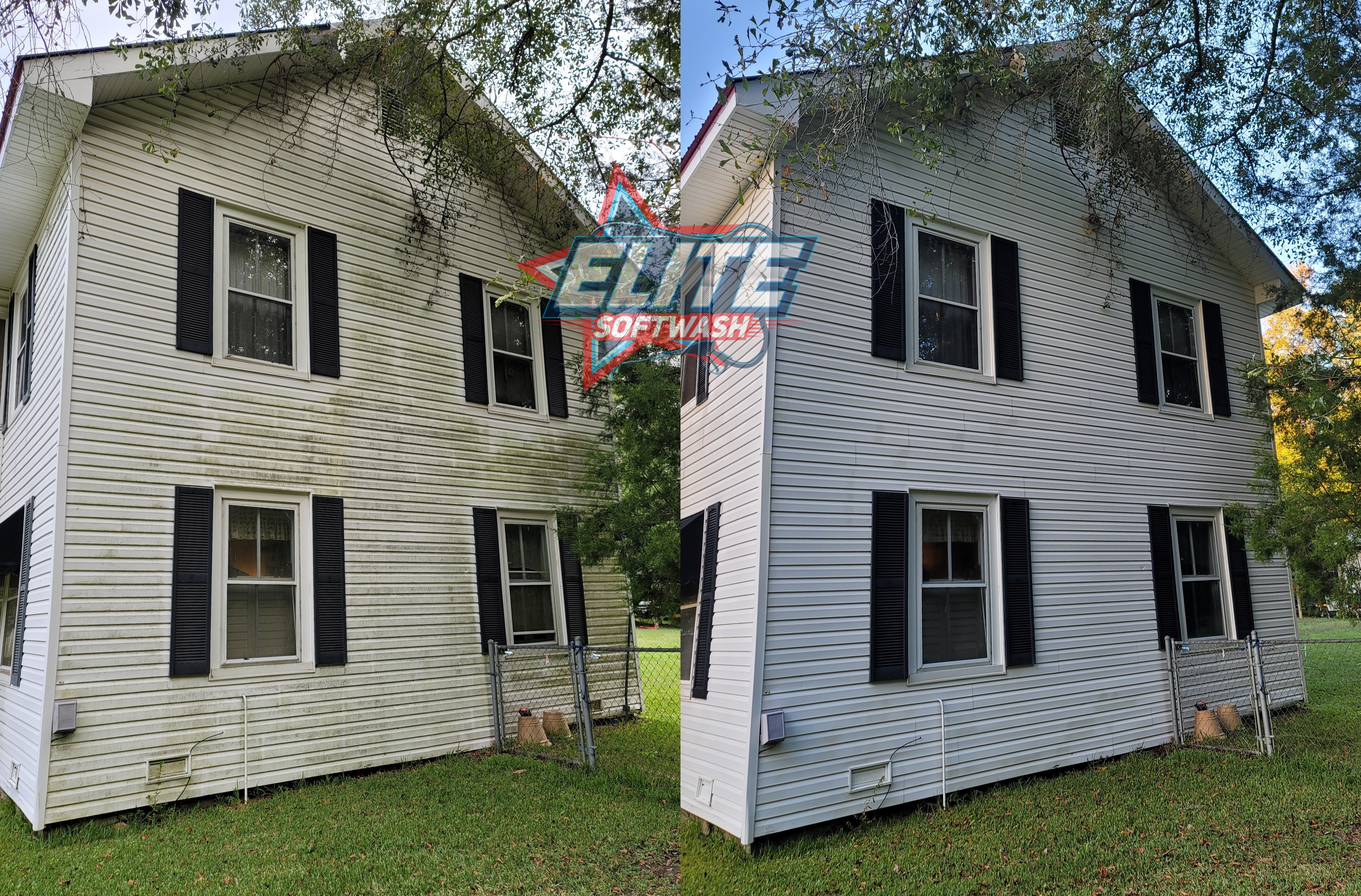 Top Quality Exterior Softwashing and Pressure Cleaning Performed in Moncks Corner South Carolina! Image